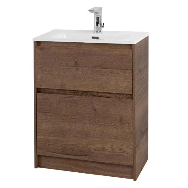 Тумба напольная BelBagno Kraft 39 500x390x830 Rovere Tabacco/матовый (KRAFT39-500/390-2C-PIA-RT)