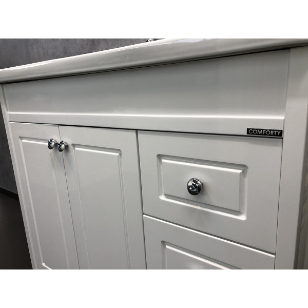 Тумба подвесная с раковиной Comforty Тбилиси 900x468x910 белый глянцевый (00003132630) Тумба подвесная с раковиной Comforty Тбилиси 900x468x910 белый глянцевый (00003132630)