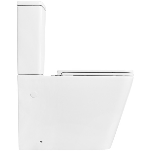 Унитаз-компакт BelBagno Ardente-R безободковый (BB02093CPR/BB2312SC)