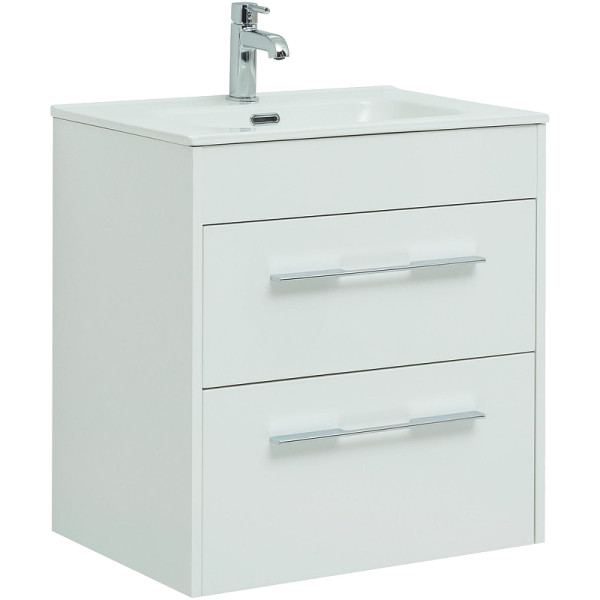 Тумба подвесная Aquanet Августа 60 (Flat) белый (00277507) Тумба подвесная Aquanet Августа 60 (Flat) белый (00277507)