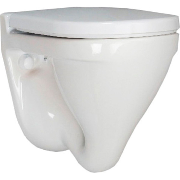 Унитаз подвесной Sanita Luxe Attica Luxe с сиденьем из дюропласта Унитаз подвесной Sanita Luxe Attica Luxe с сиденьем из дюропласта