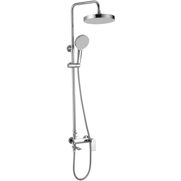 Душевая система с изливом Rea Veneta Chrom (REA-P7843)