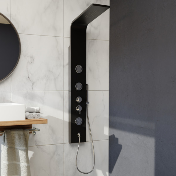 Душевая панель RGW Shower Panels черный (21140104-04) Душевая панель RGW Shower Panels черный (21140104-04)