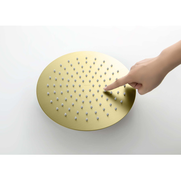 Верхний душ Aquatek 250 мм шлифованное золото (AQ2073BG)