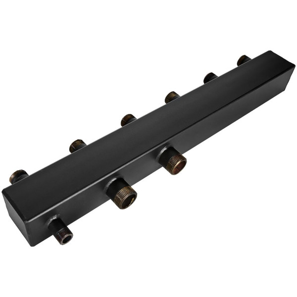 Коллектор распределительный Rommer 1"*1 1/4" на 3 контура (сталь, до 80 кВт) в теплоизоляции (RDG-1016-004003) Коллектор распределительный Rommer 1"*1 1/4" на 3 контура (сталь, до 80 кВт) в теплоизоляции (RDG-1016-004003)