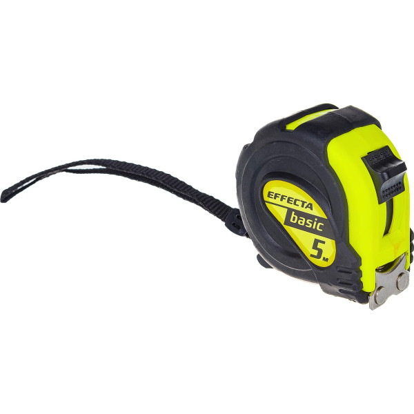 Рулетка 5 м (25 мм) Effecta Basicс магнитом (570525)