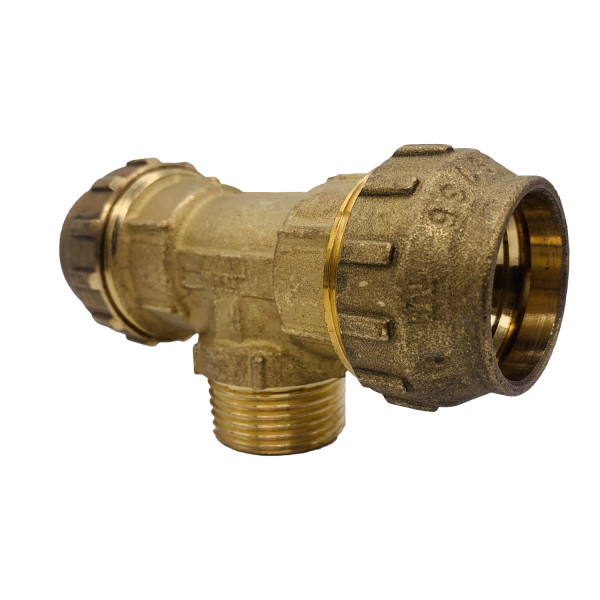 Тройник "Tiemme" 32*1"Н*32 (для п/э трубы) (3400068) Тройник "Tiemme" 32*1"Н*32 (для п/э трубы) (3400068)