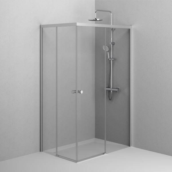 Душевой уголок AM.PM X-joy 120x80 стекло прозрачное, профиль хром матовый (W94G-403-120280-MT1K)