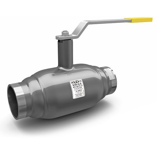 Кран шаровый приварной DN 80 PN 25 LD (сталь 20, L-280 мм., полнопроходной) (КШ.Ц.П.080.025.П/П.02)