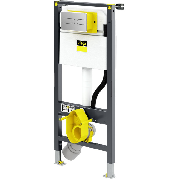 Инсталляция для подвесного унитаза Viega Prevista 792862 с кнопкой Visign for Style 23 (792862)