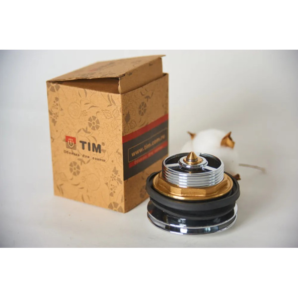 Донный клапан TIM 1 1/2" 40 мм с переливом (BAR0404B) Донный клапан TIM 1 1/2" 40 мм с переливом (BAR0404B)