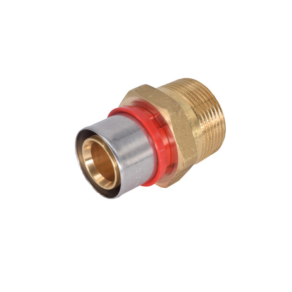 Соединение прямое Tiemme 32х1 1/4"Н латунь (пресс) (1650121 / 1650G003207CZ) Соединение прямое Tiemme 32х1 1/4"Н латунь (пресс) (1650121 / 1650G003207CZ)