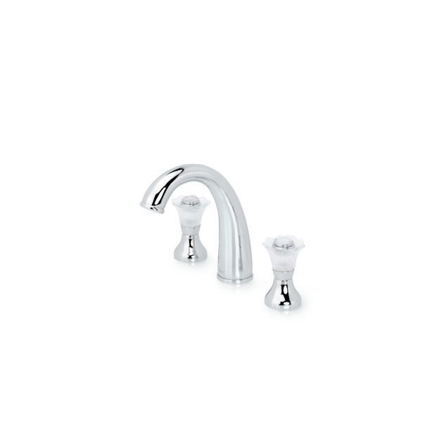 Смеситель для раковины на 3 отверстия Boheme Сamelia хром (277-Camelia) Смеситель для раковины на 3 отверстия Boheme Сamelia хром (277-Camelia)