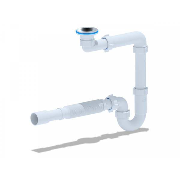 Сифон для раковины Aquaton Aqua 42x850x401 белый (1.A276.0.05X.X00.0)