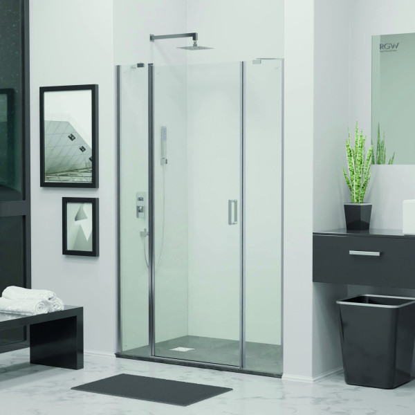 Душевая дверь RGW Leipzig 180x195 стекло прозрачное, профиль хром (35120926-11)