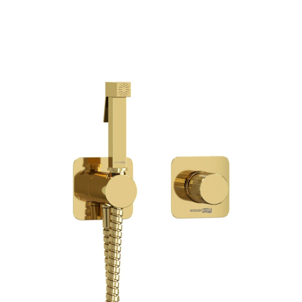 Смеситель для биде WasserKRAFT золотой (A7651.280.238.216) Смеситель для биде WasserKRAFT золотой (A7651.280.238.216)
