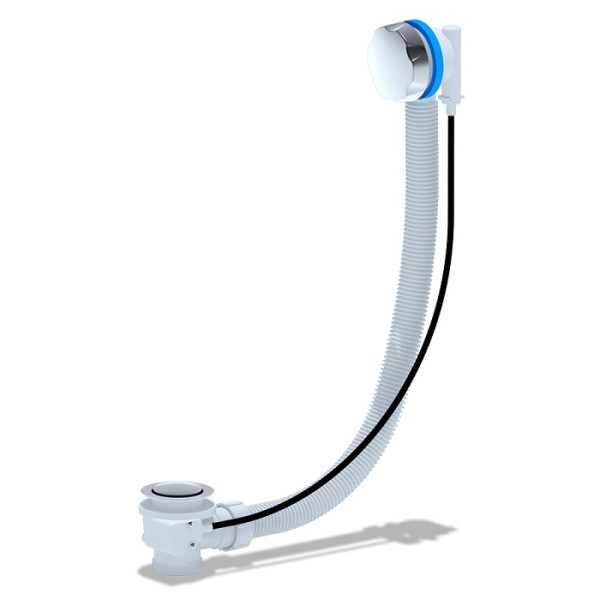 Обвязка для ванны АНИ полуавтомат 580 мм. (без сифона, ручка металл) АНИ пласт (EM301)