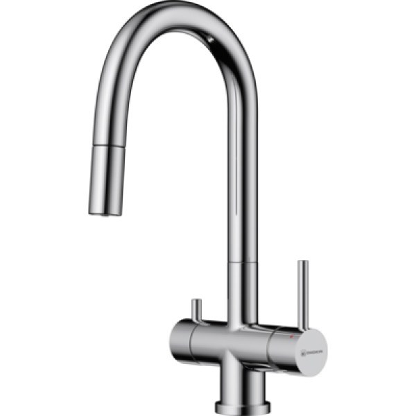 Смеситель для кухни Omoikiri Akita-S-BN цвет нержавеющая сталь (4994302) Смеситель для кухни Omoikiri Akita-S-BN цвет нержавеющая сталь (4994302)