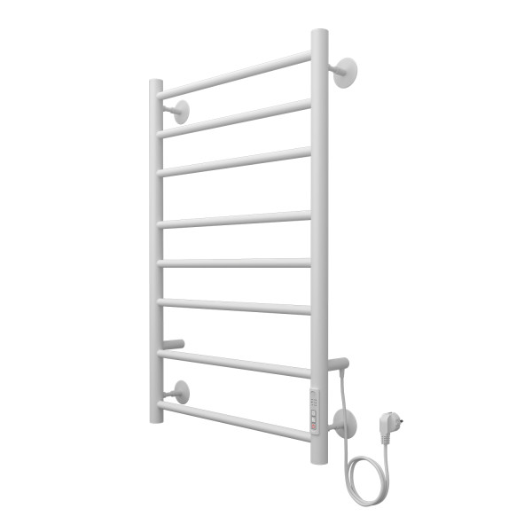 Полотенцесушитель электрический Azario Parma 500x800 белый Полотенцесушитель электрический Azario Parma 500x800 белый