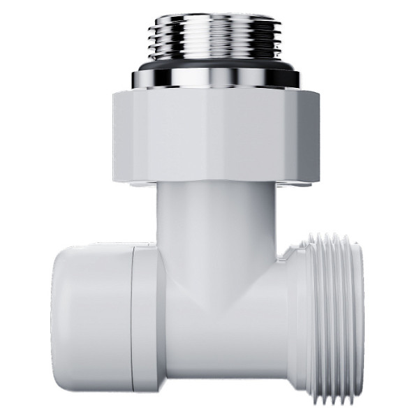 Фитинг двойной угловой со встроенным шаровым краном Royal Thermo Design угловой 1/2"х3/4"EK (белый) (RANDU11234WH) Фитинг двойной угловой со встроенным шаровым краном Royal Thermo Design угловой 1/2"х3/4"EK (белый) (RANDU11234WH)