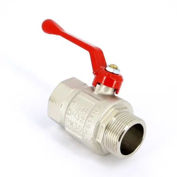 Кран 1 1/4" ВН шаровый Uni-Fitt Etalon (ГОСТ, красная ручка) 111L5000 Кран 1 1/4" ВН шаровый Uni-Fitt Etalon (ГОСТ, красная ручка) 111L5000