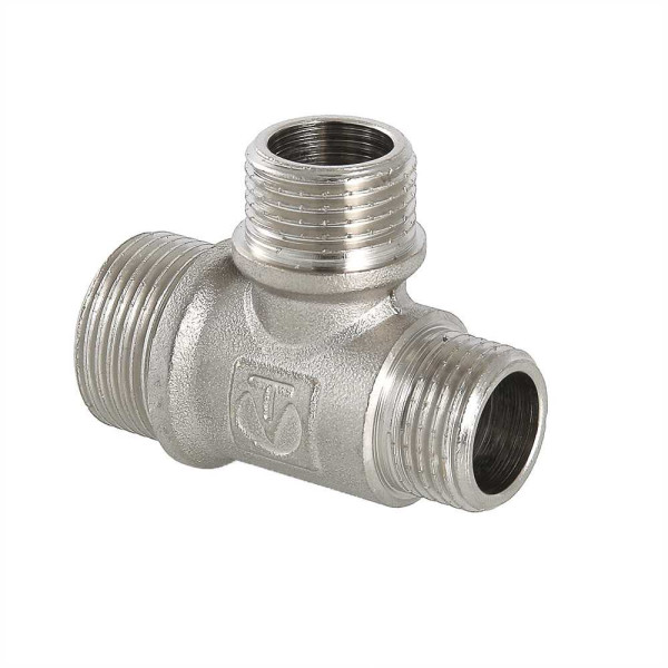Тройник переходной 3/4"х1/2"х3/4" ННН Valtec (никель) (VTr.131.RN.050405) Тройник переходной 3/4"х1/2"х3/4" ННН Valtec (никель) (VTr.131.RN.050405)