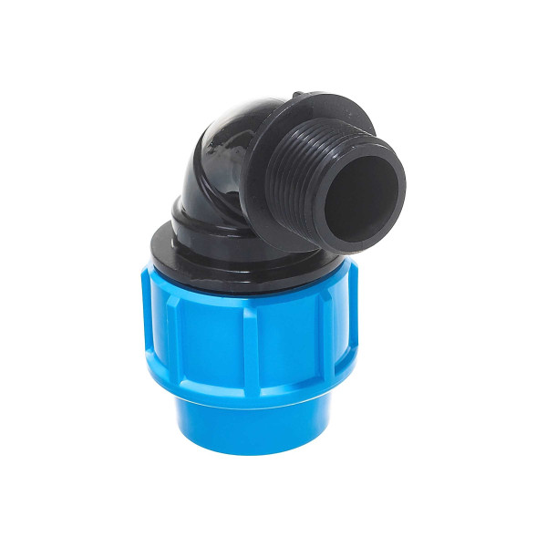 Соединение угловое 32*1"Н Джилекс (для п/э трубы, PP) (9275)