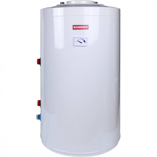 Бойлер косвенного нагрева Rommer 150 л (напольный) (RWH-1110-000150) Бойлер косвенного нагрева Rommer 150 л (напольный) (RWH-1110-000150)