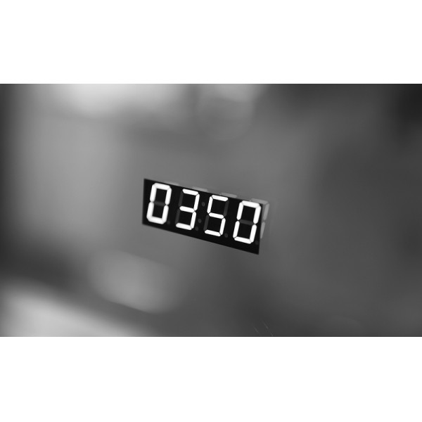 Зеркало Aquaton Элио 80 подсветка, часы, увеличительное зеркало (1A194102EO010)