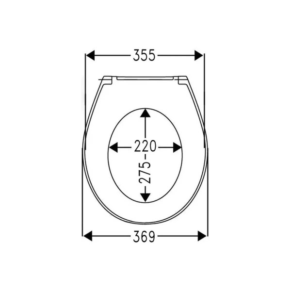 Сиденье для унитаза Haro Sabio с микролифтом белое (537716)