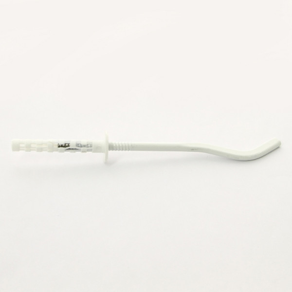 Кронштейн Uni-Fitt штыревой 7х180 плоский эмалированный с дюбелем 10х75