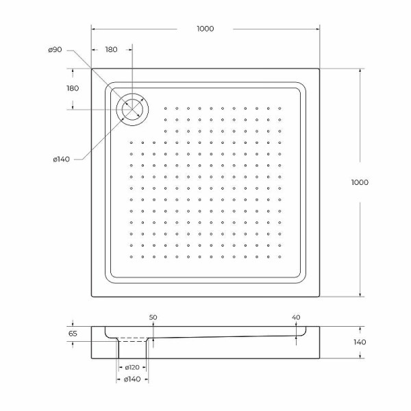 Душевой поддон BelBagno 100x100x15 белый (TRAY-BB-A-100-15-W) Душевой поддон BelBagno 100x100x15 белый (TRAY-BB-A-100-15-W)