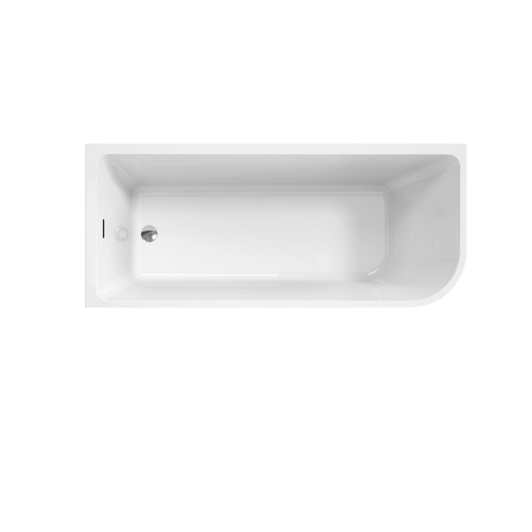Ванна акриловая BelBagno 170x73 левосторонняя белая (BB712-1700-730-L)