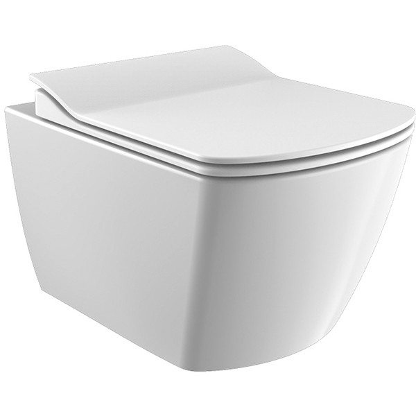 Унитаз подвесной с биде Creavit Elegant 37x51,3x35 белый (EG321-00CB00E-0000) Унитаз подвесной с биде Creavit Elegant 37x51,3x35 белый (EG321-00CB00E-0000)