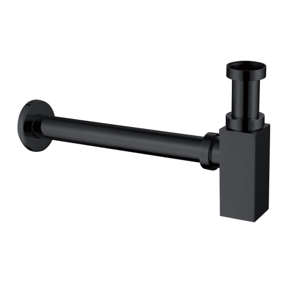 Сифон для раковины Abber черный матовый (AF0031B) Сифон для раковины Abber черный матовый (AF0031B)