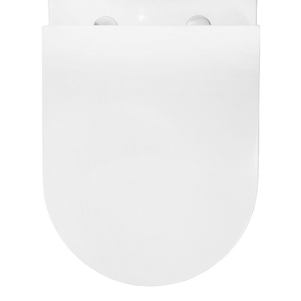 Унитаз напольный Azario Dante с сиденьем с микролифтом белый (AZ-93589)