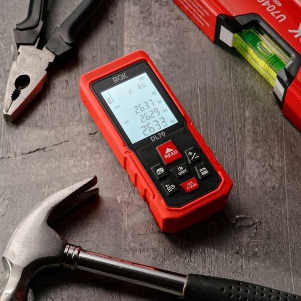 Дальномер лазерный RGK DL70 (4610011873911)