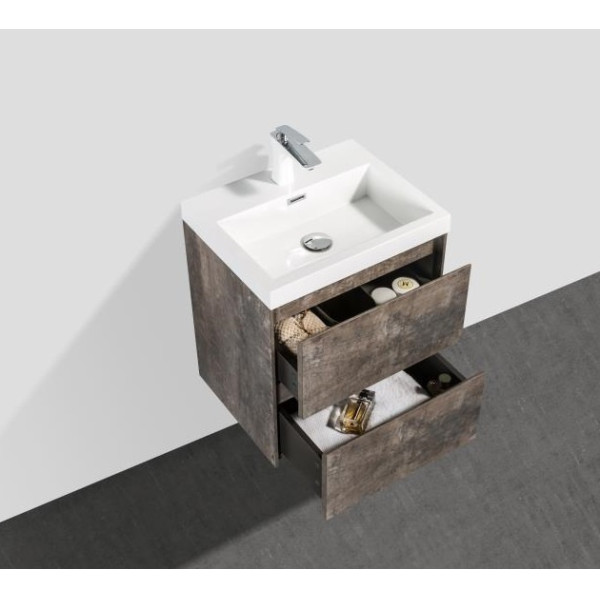 Тумба подвесная BelBagno Pietra Mini 50AS Stone (PIETRA MINI-500AS-2C-SO-PT)