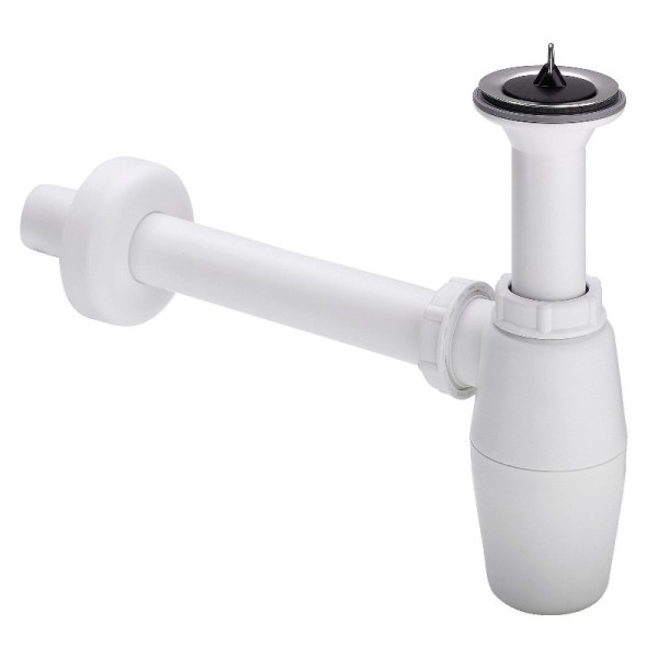 Сифон бутылочный 1 1/4"x1 1/2" с пробкой и прокладкой Viega (309312)