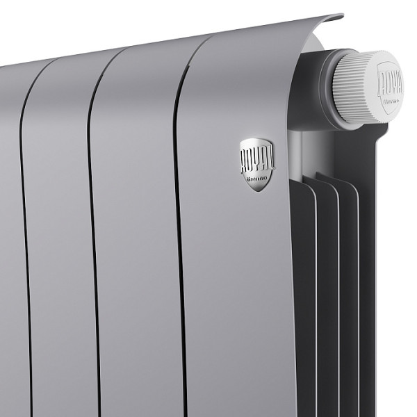 Радиатор биметаллический Royal Thermo Infinity 500 Silver Satin VR80 (4 секции) Серебристый (RTINSSVR805004) Радиатор биметаллический Royal Thermo Infinity 500 Silver Satin VR80 (4 секции) Серебристый (RTINSSVR805004)