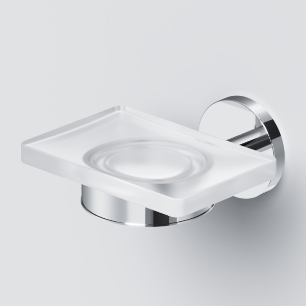 Мыльница AM.PM стеклянная X-Joy с настенным держателем хром (A85A34200) Мыльница AM.PM стеклянная X-Joy с настенным держателем хром (A85A34200)