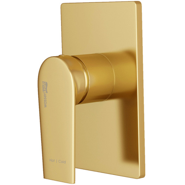 Смеситель для душа WasserKRAFT золотой (A55180)