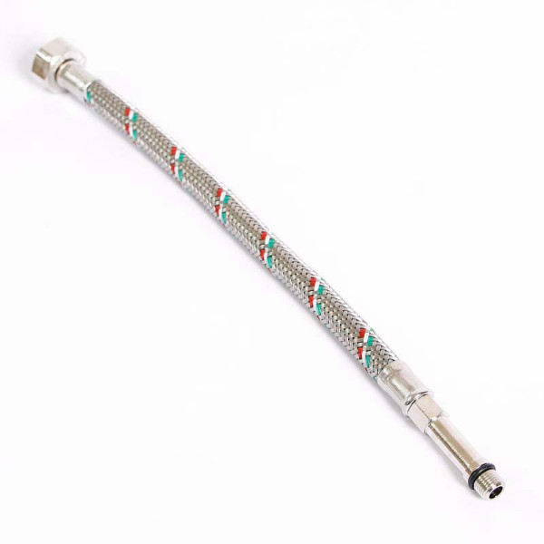 Подводка гибкая для смесителя Uni-Fitt 300 мм 1/2"*МL10х1 удл. штуцер DN 8 оплётка из нерж. стали (503S2803)