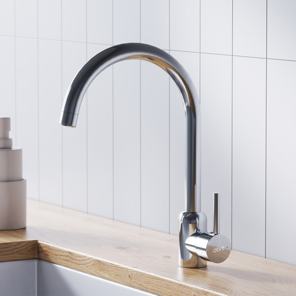 Смеситель для кухни Dorff Logic хром (D3007000) Смеситель для кухни Dorff Logic хром (D3007000)