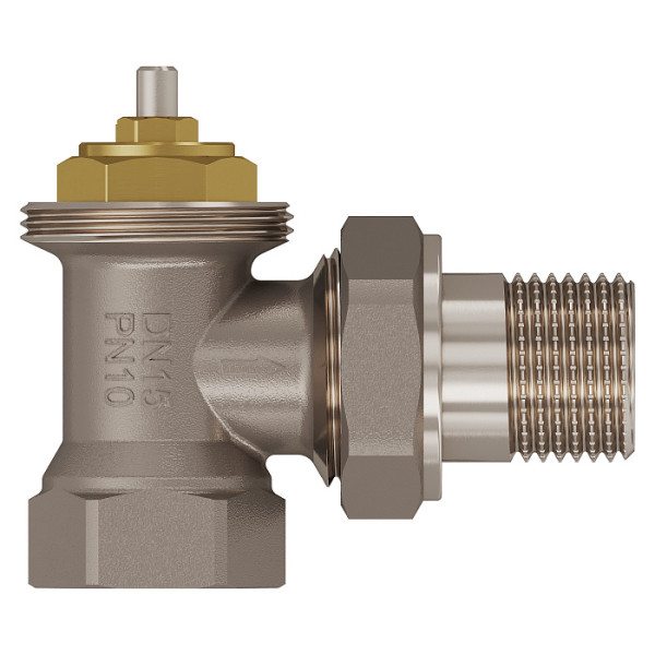 Клапан термостатический угловой 1/2" Royal Thermo М30х1,5 (RTO 07.1525) Клапан термостатический угловой 1/2" Royal Thermo М30х1,5 (RTO 07.1525)