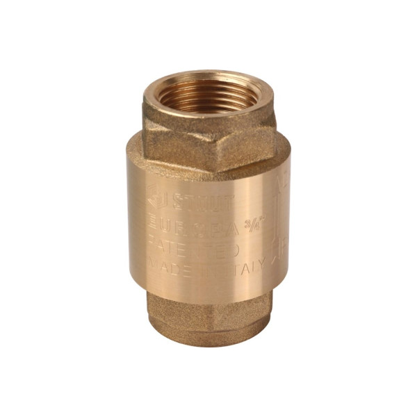 Клапан обратный вертикальный 3/4" Stout (с латунным седлом) SVC-0011-000020
