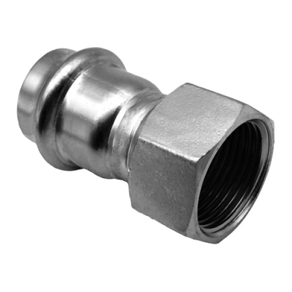 Переход 22*3/4"В Kromwell (нерж.ст., пресс) (KW.SP902002205) Переход 22*3/4"В Kromwell (нерж.ст., пресс) (KW.SP902002205)