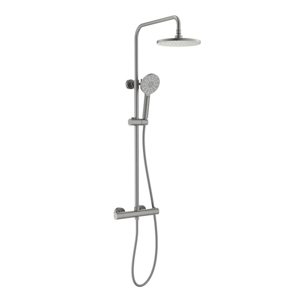 Душевая система Aquatek Европа оружейная сталь (AQ2343BGM)