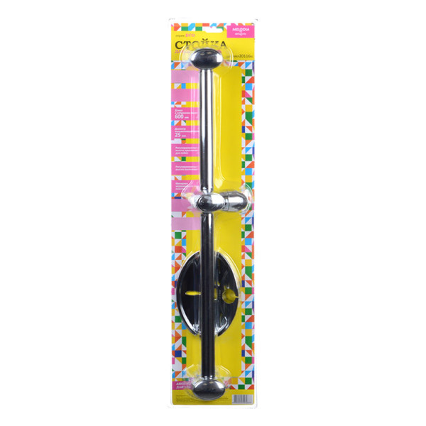 Душевая стойка Melodia с мыльницей d25, L=600 нерж., ABS, хром (MKP20116BL) Душевая стойка Melodia с мыльницей d25, L=600 нерж., ABS, хром (MKP20116BL)