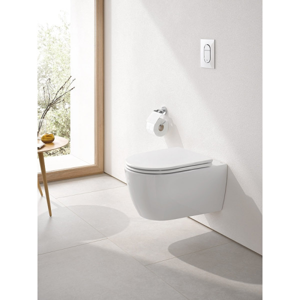 Унитаз подвесной Grohe Essence безободковый без сиденья (3957100H) Унитаз подвесной Grohe Essence безободковый без сиденья (3957100H)